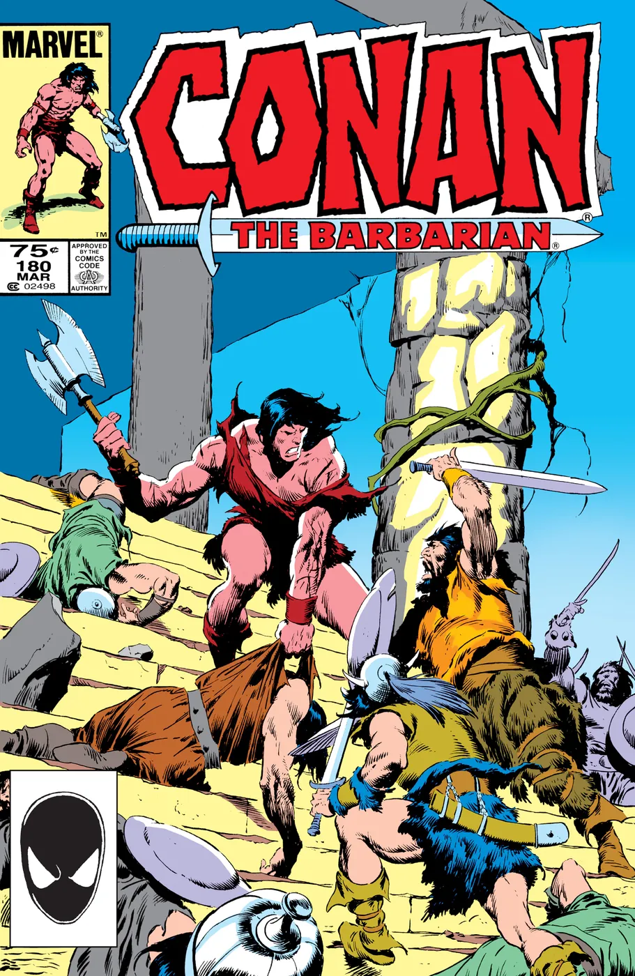 Cover of Conan the Barbarian #180