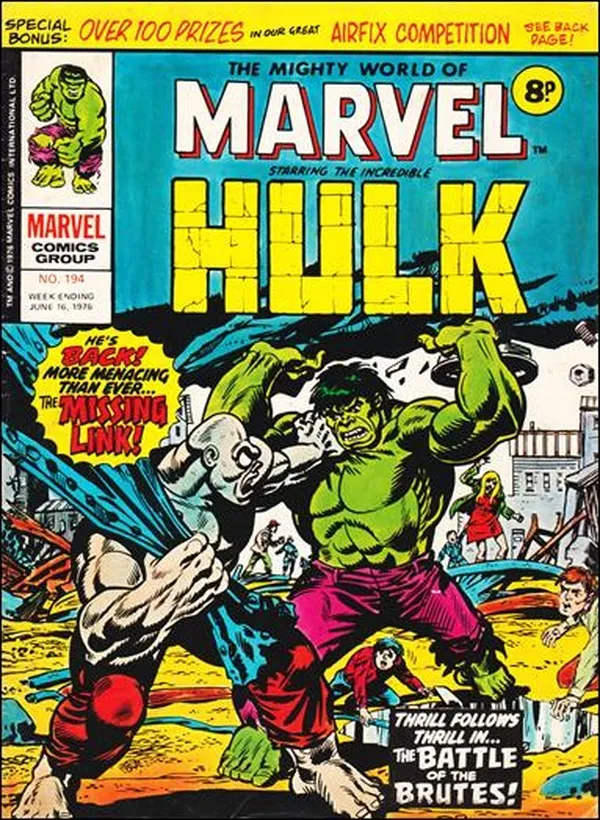 Cover of The Mighty World of Marvel #194