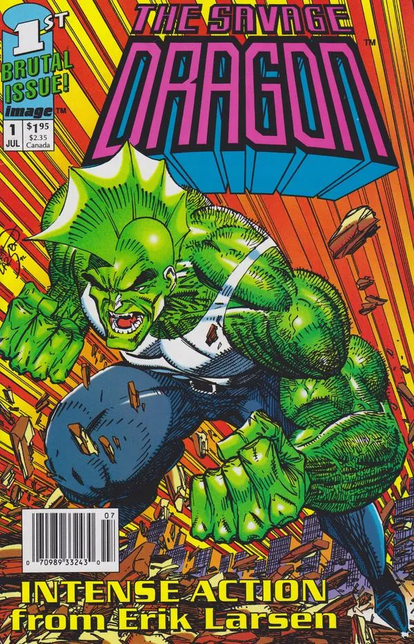 Cover of The Savage Dragon #1