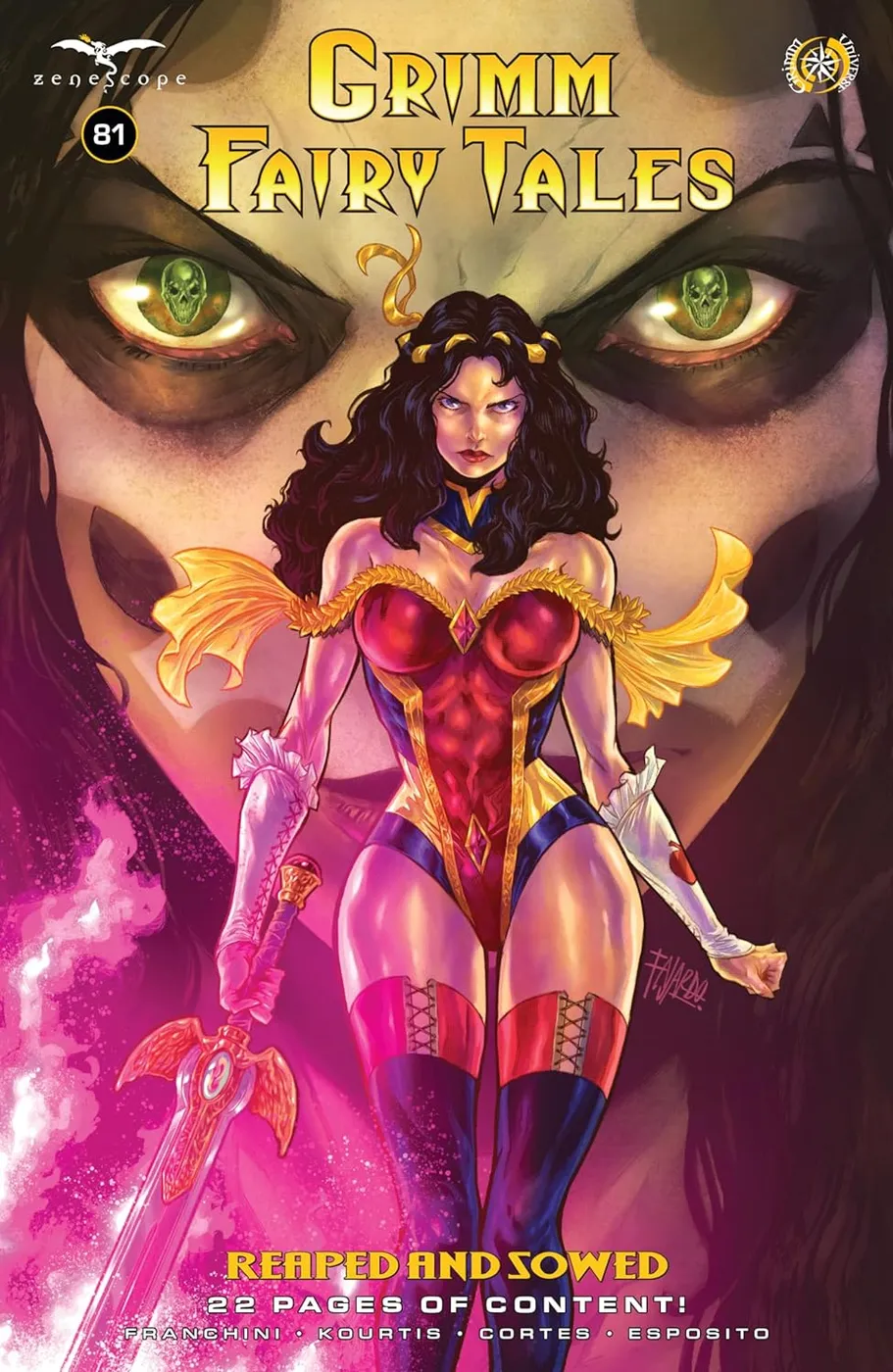 Cover of Grimm Fairy Tales #81