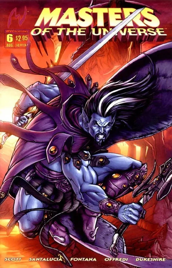 Cover of Masters of the Universe #6