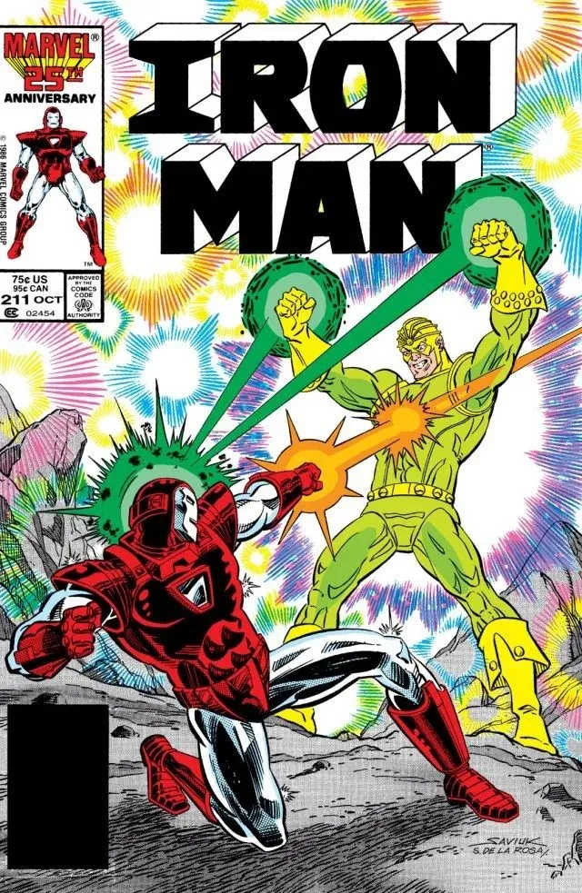 Cover of Iron Man #211