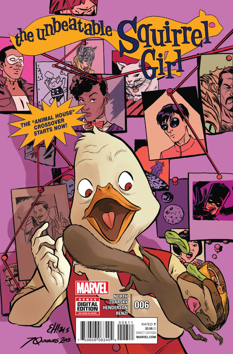 Cover of The Unbeatable Squirrel Girl #6