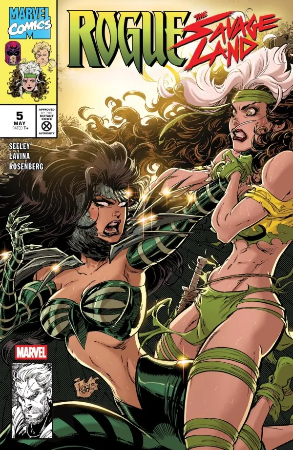 Cover of Rogue: The Savage Land #5