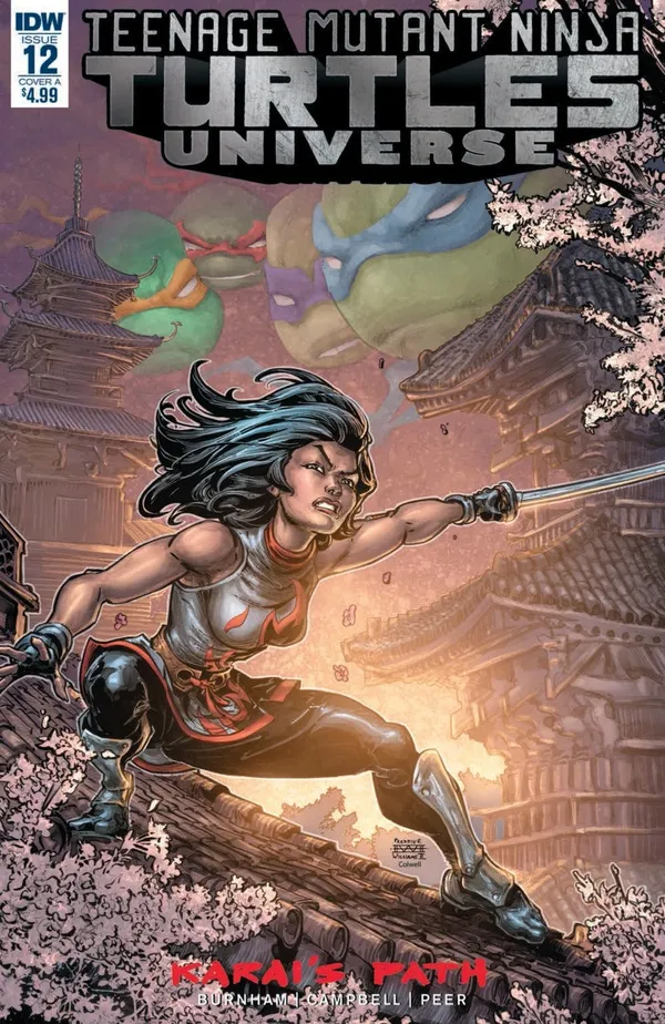 Cover of Teenage Mutant Ninja Turtles Universe #12