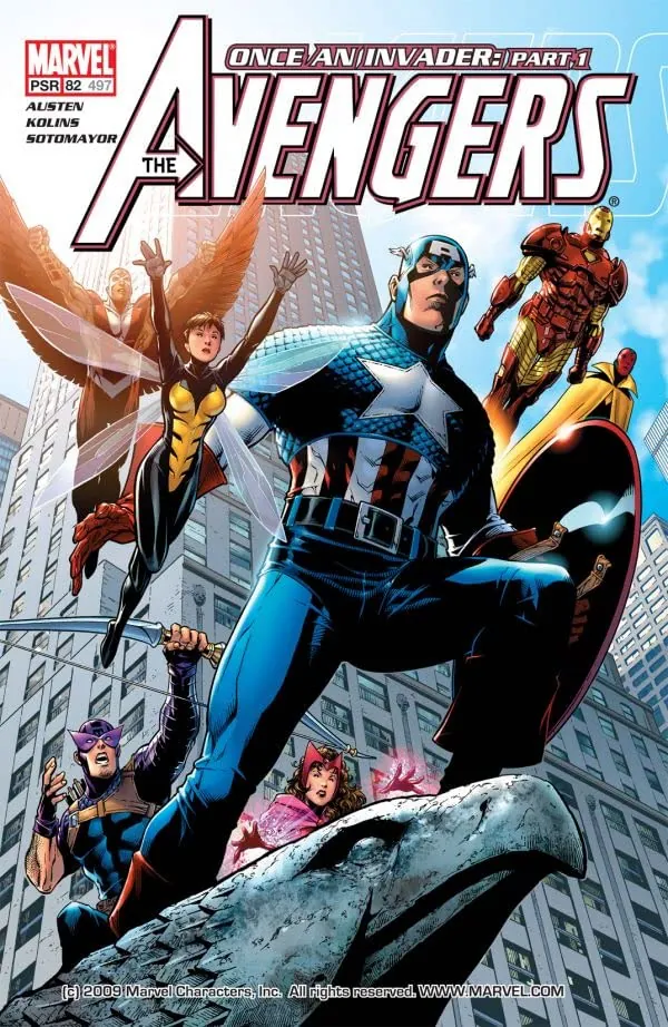 Cover of Avengers #82 (497)