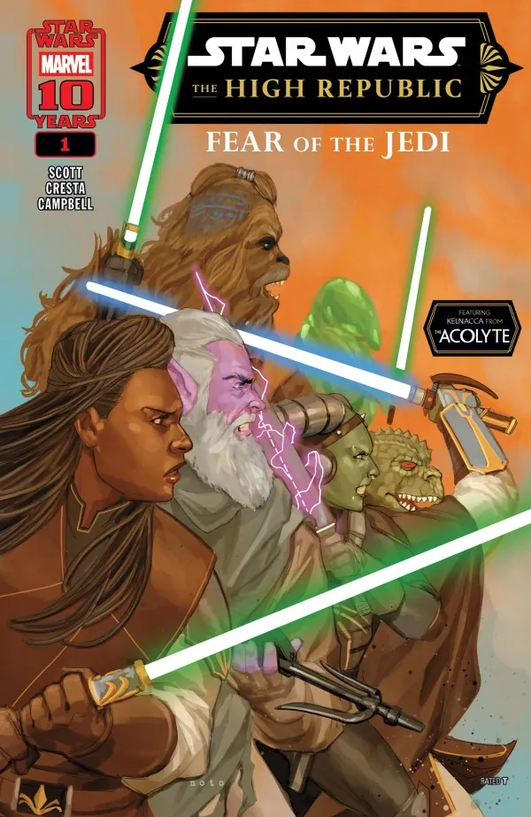 Cover of Star Wars: The High Republic - Fear of the Jedi #1