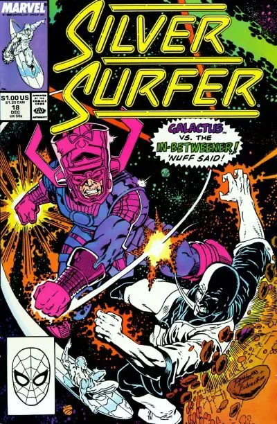 Cover of Silver Surfer #18