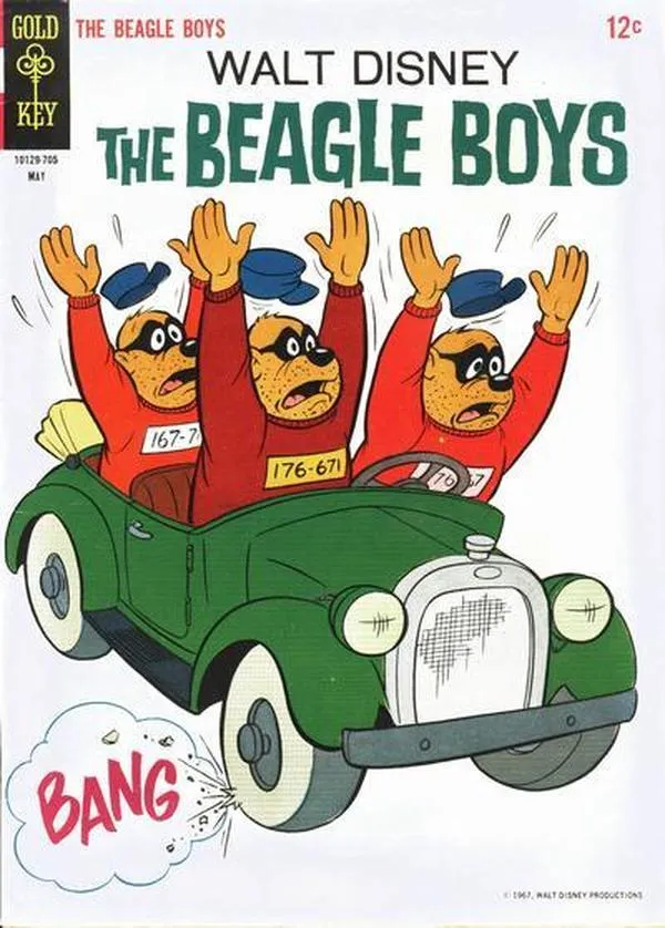 Cover of Walt Disney the Beagle Boys #6