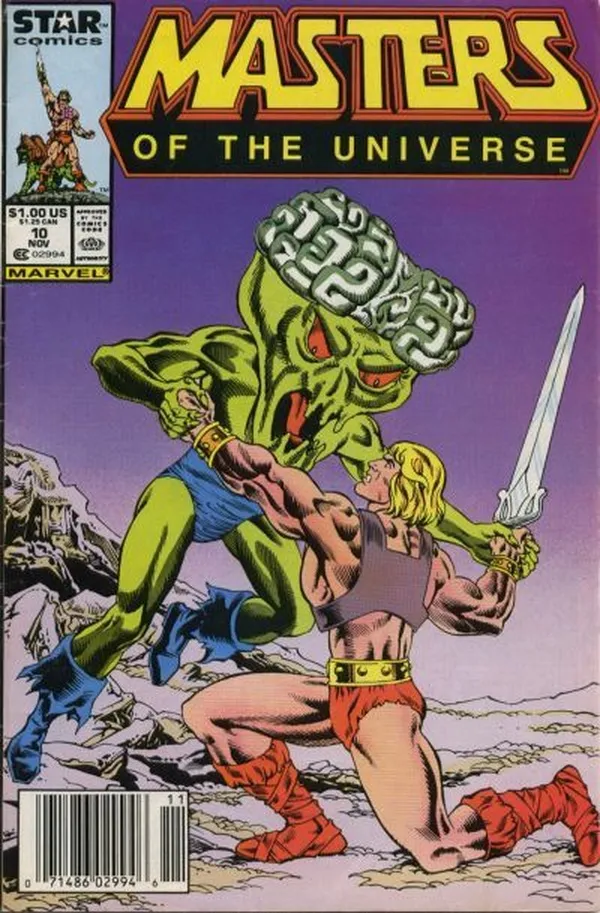 Cover of Masters of the Universe #10