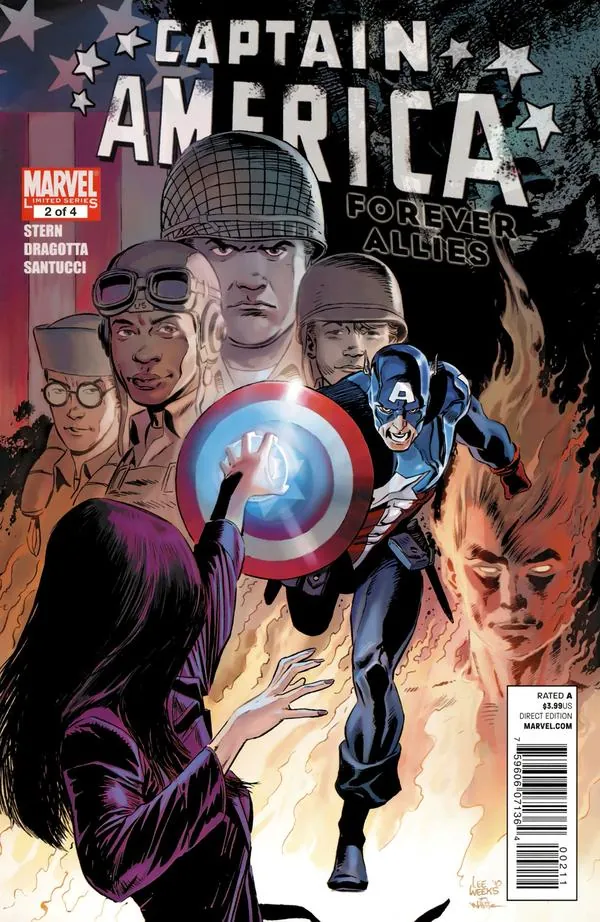 Cover of Captain America: Forever Allies #2