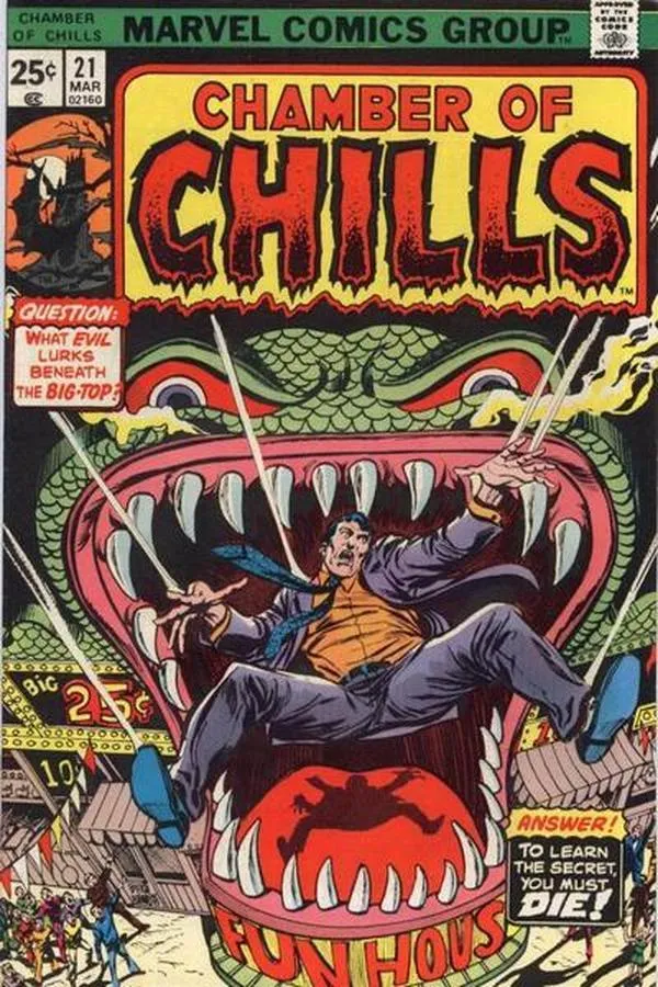 Cover of Chamber of Chills #21