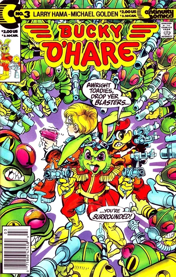 Cover of Bucky O'Hare #3