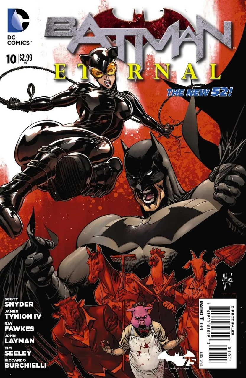 Cover of Batman Eternal #10