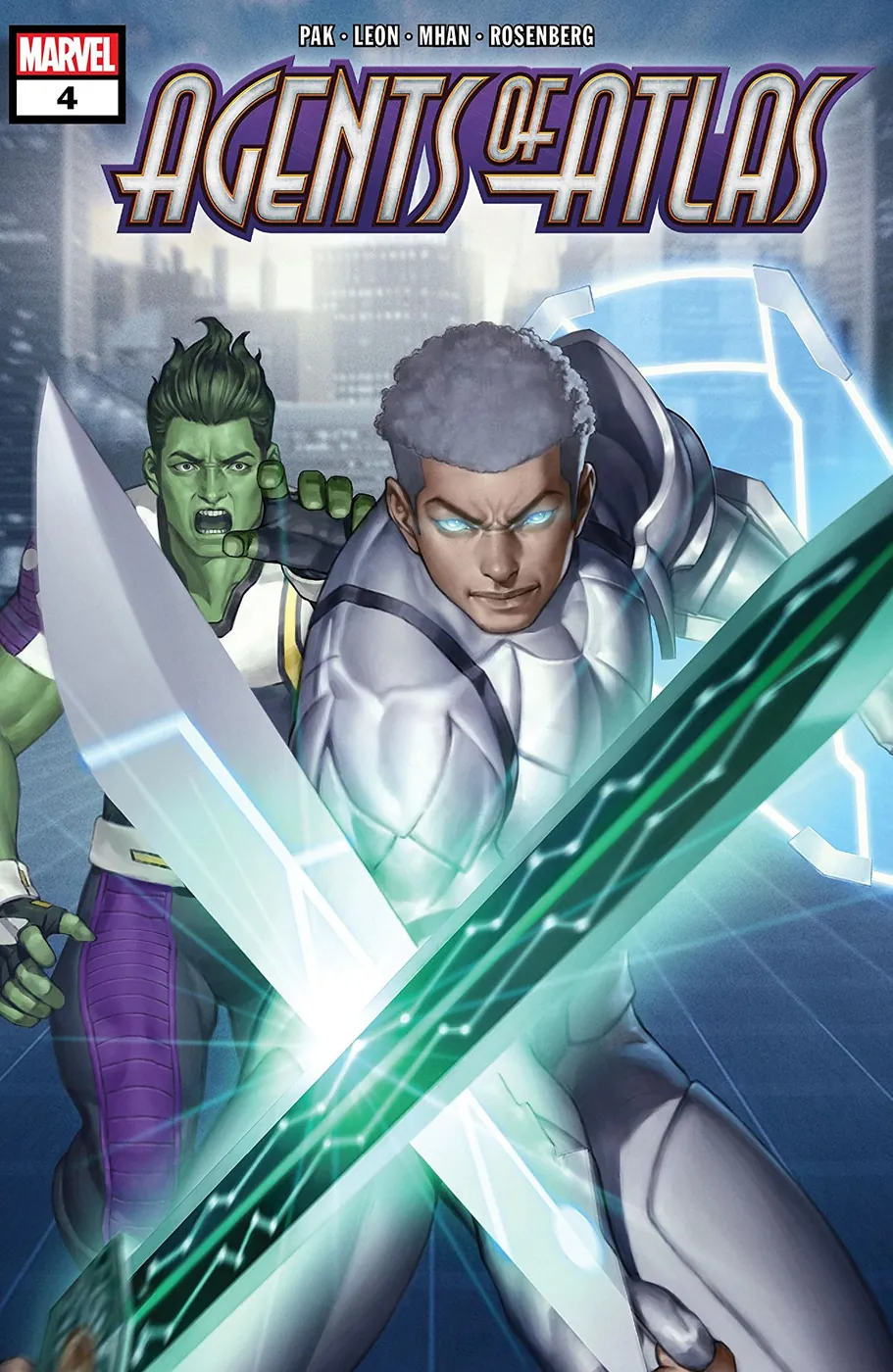 Cover of Agents of Atlas #4