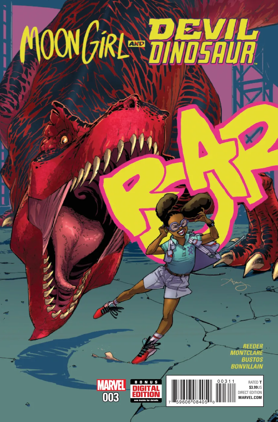 Cover of Moon Girl and Devil Dinosaur #3