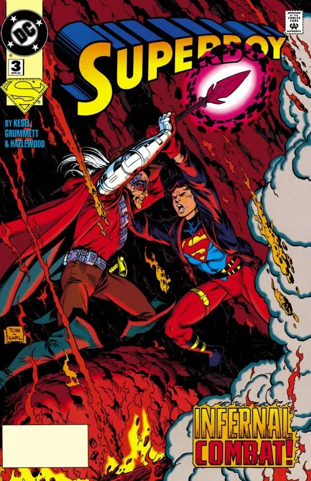 Cover of Superboy #3