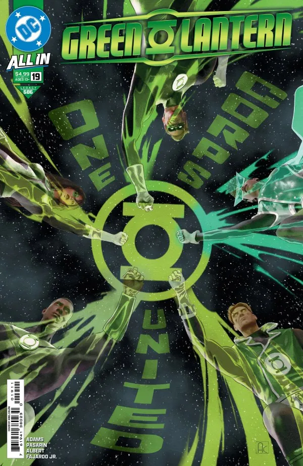 Cover of Green Lantern #19 (586)