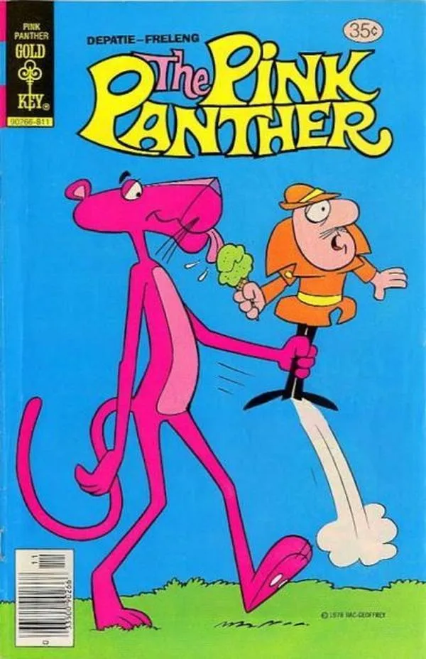 Cover of The Pink Panther #58