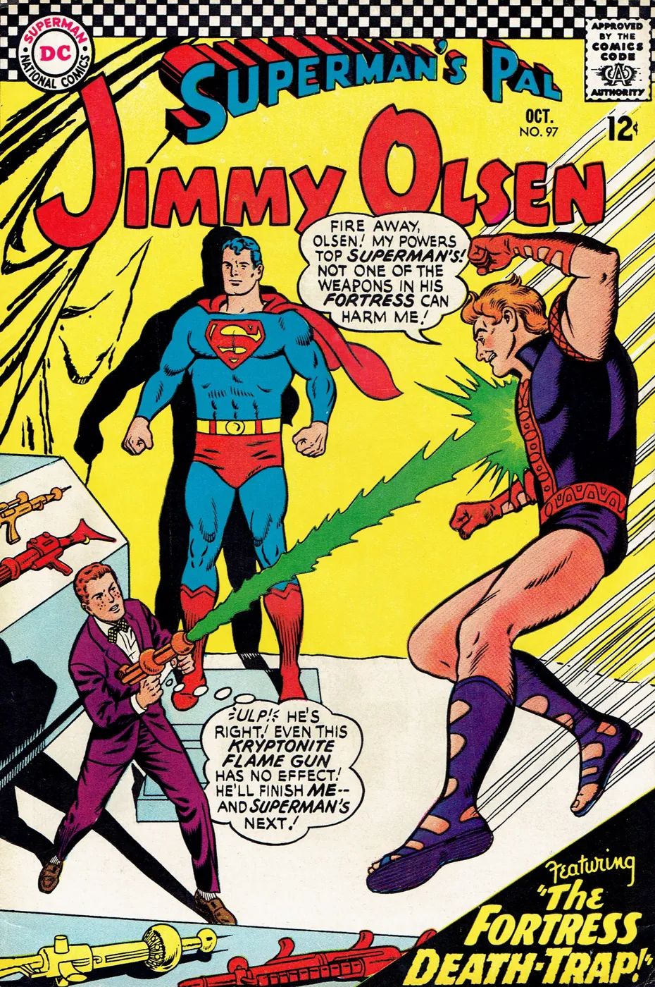 Cover of Superman's Pal, Jimmy Olsen #97