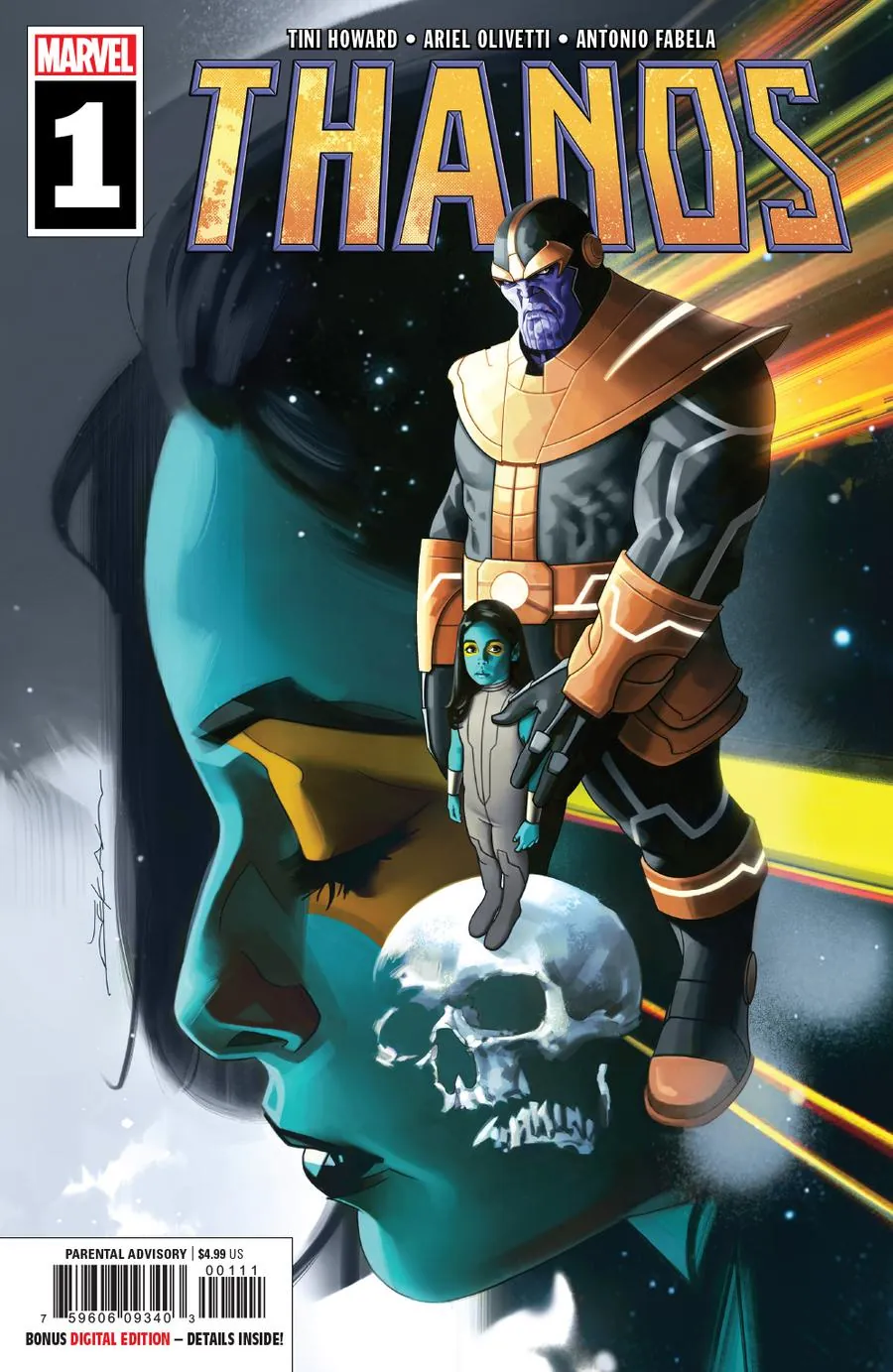 Cover of Thanos #1
