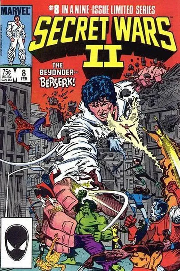 Cover of Secret Wars II #8