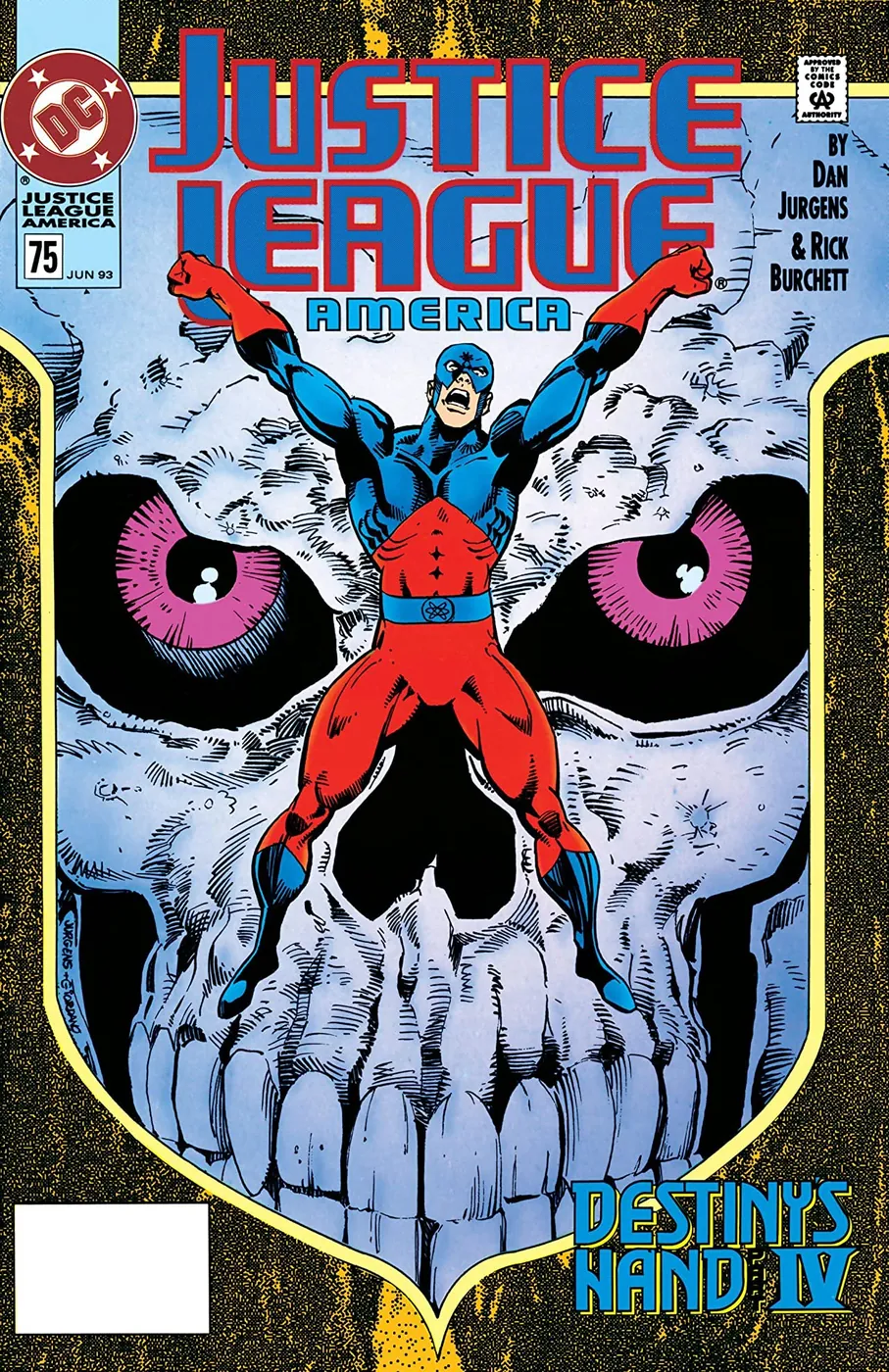 Cover of Justice League America #75