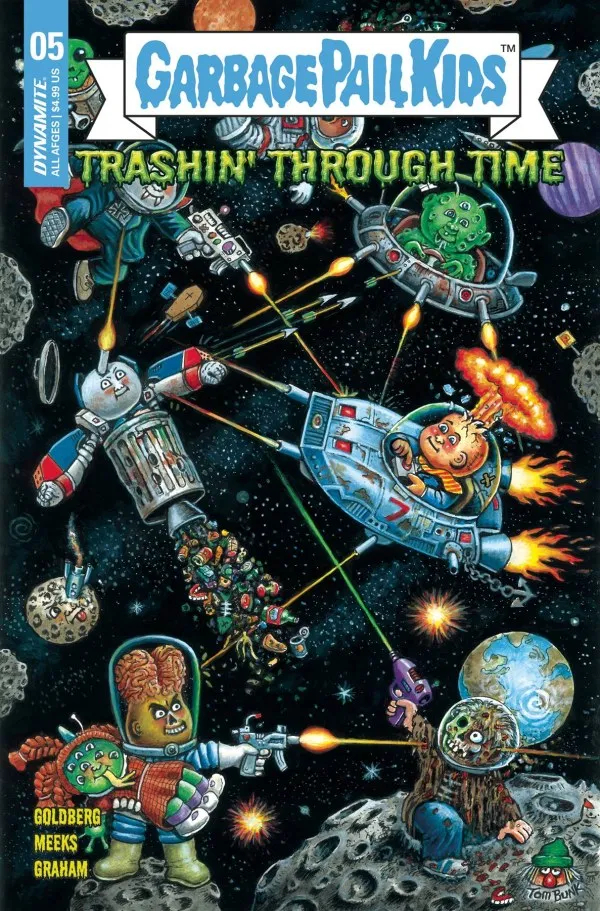 Cover of Garbage Pail Kids: Trashin' Through Time #5