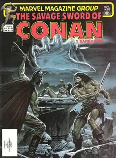 Cover of The Savage Sword of Conan #82