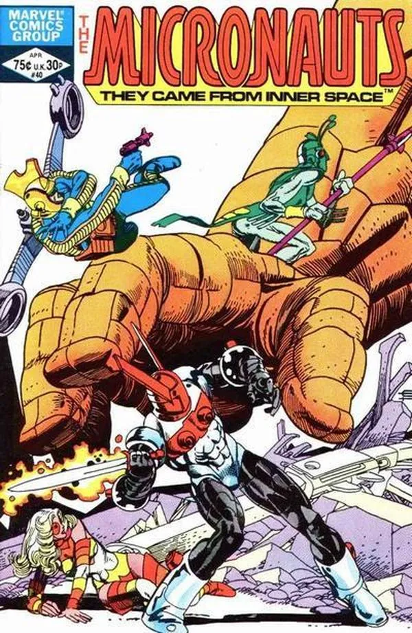 Cover of Micronauts #40