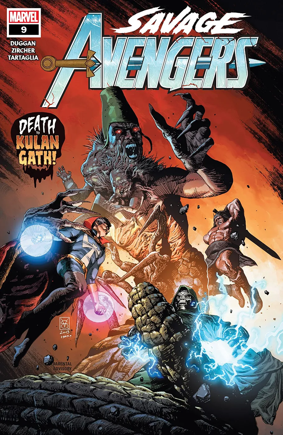 Cover of Savage Avengers #9