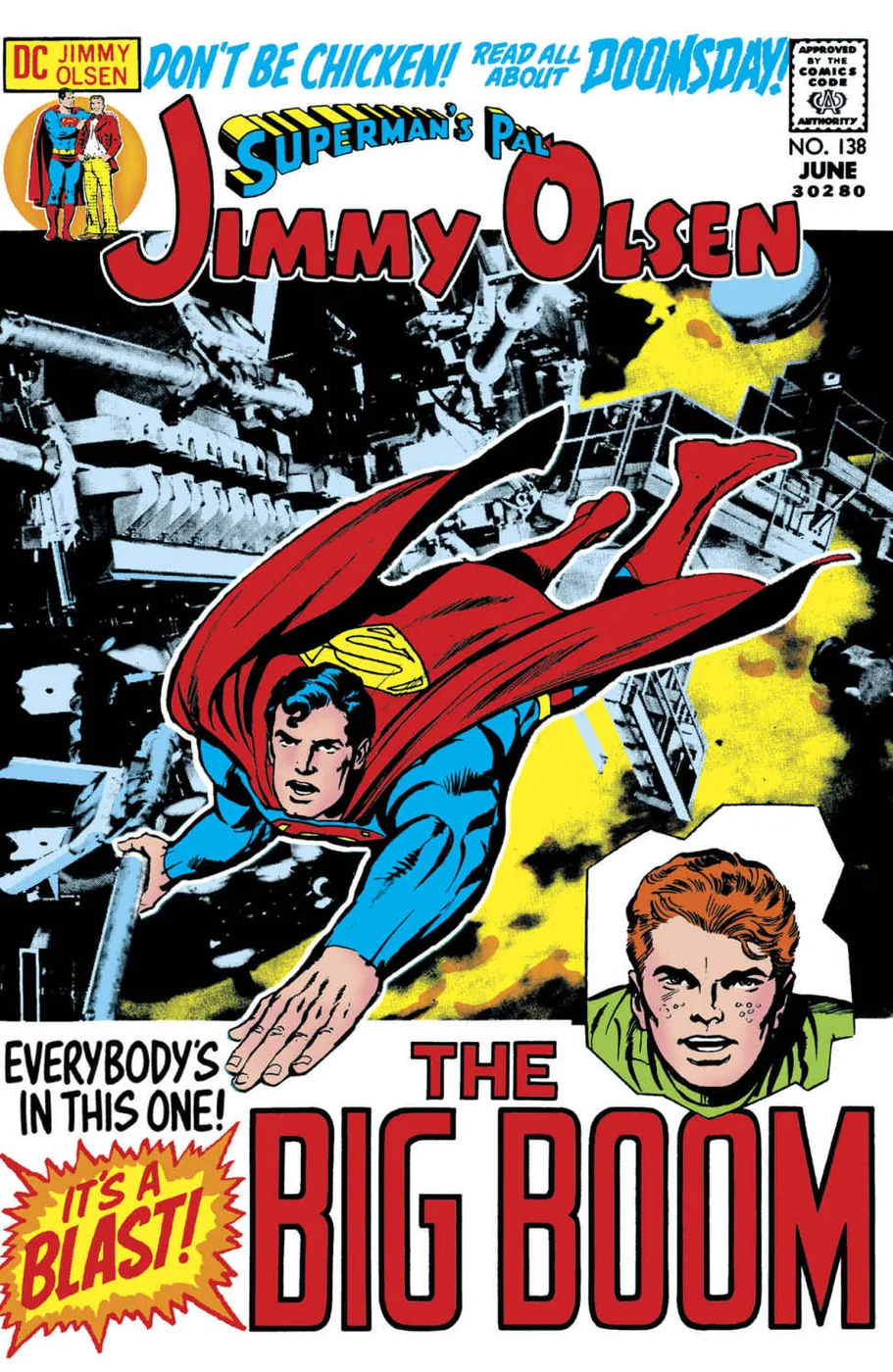 Cover of Superman's Pal, Jimmy Olsen #138