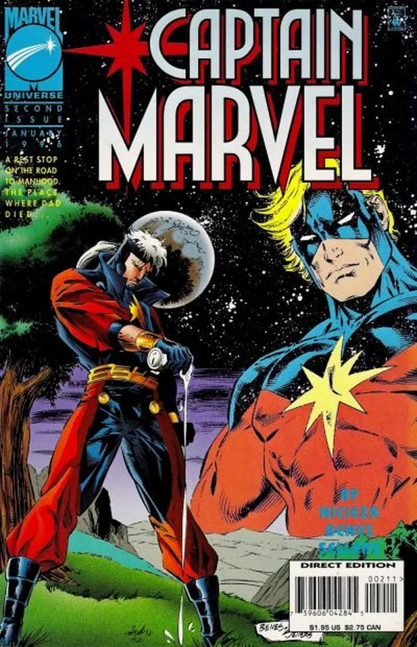Cover of Captain Marvel #2