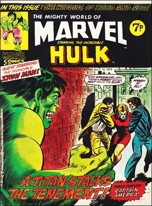 Cover of The Mighty World of Marvel #93