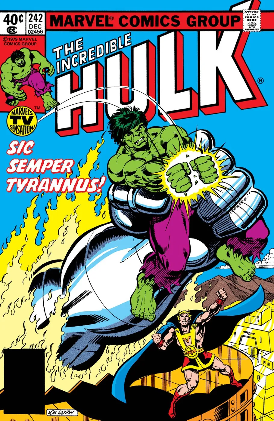 Cover of The Incredible Hulk #242
