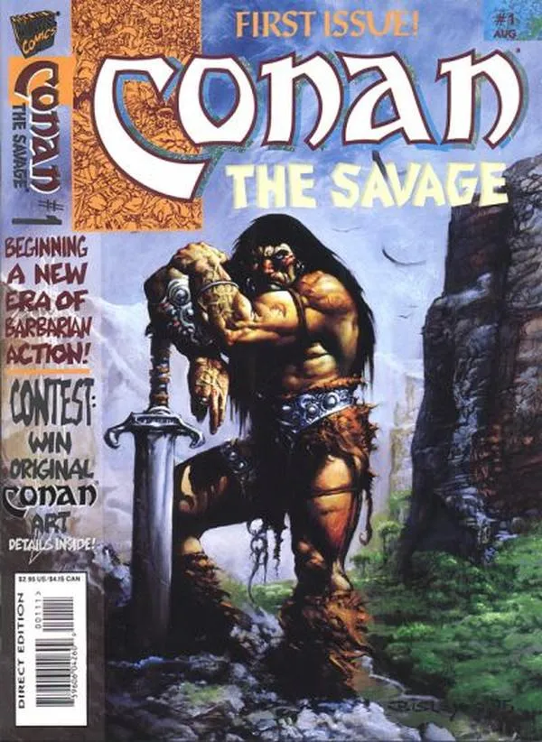 Cover of Conan the Savage #1