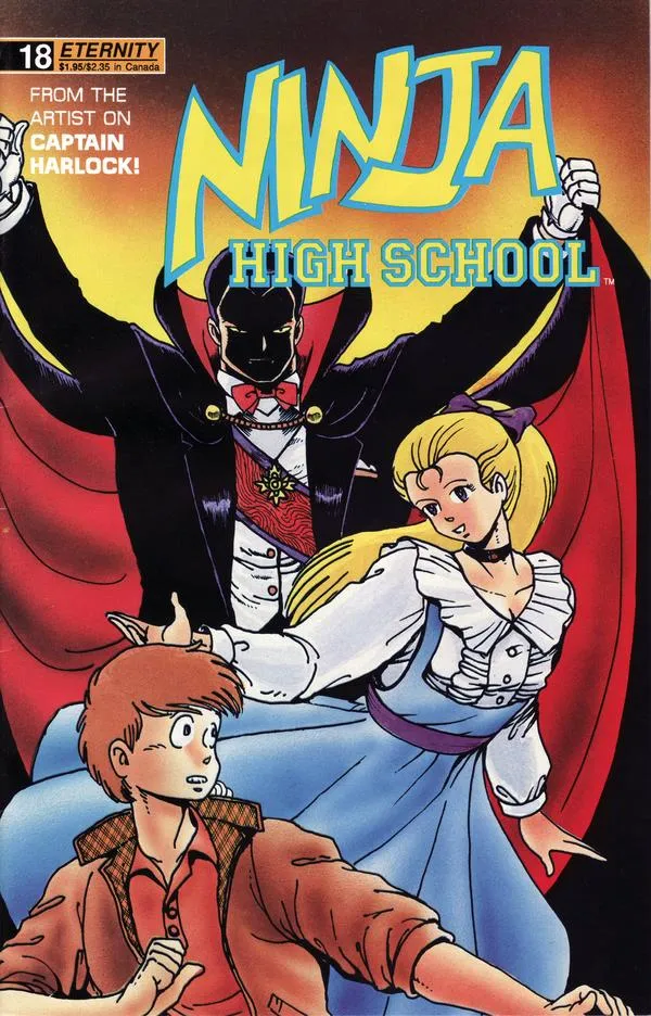 Cover of Ninja High School #18