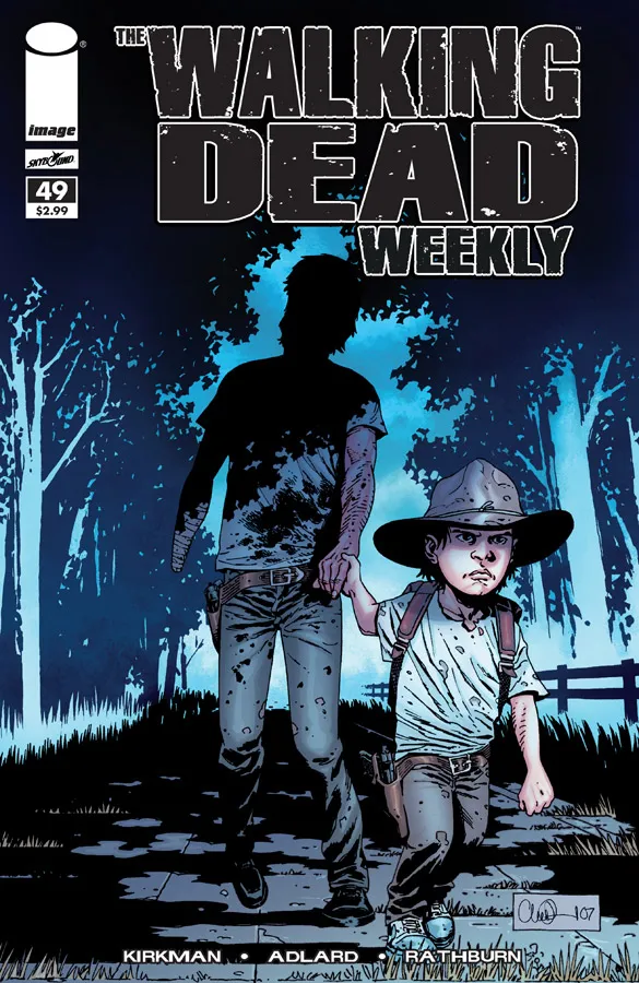 Cover of The Walking Dead Weekly #49
