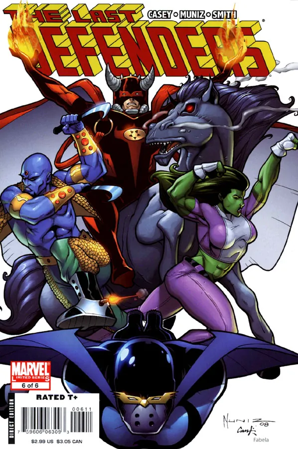 Cover of The Last Defenders #6