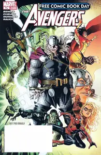 Cover of Free Comic Book Day 2009 Avengers #1