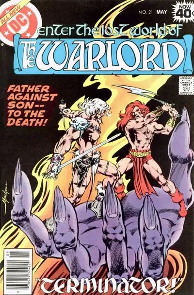 Cover of Warlord #21