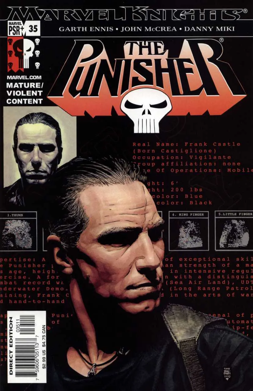 Cover of The Punisher #35