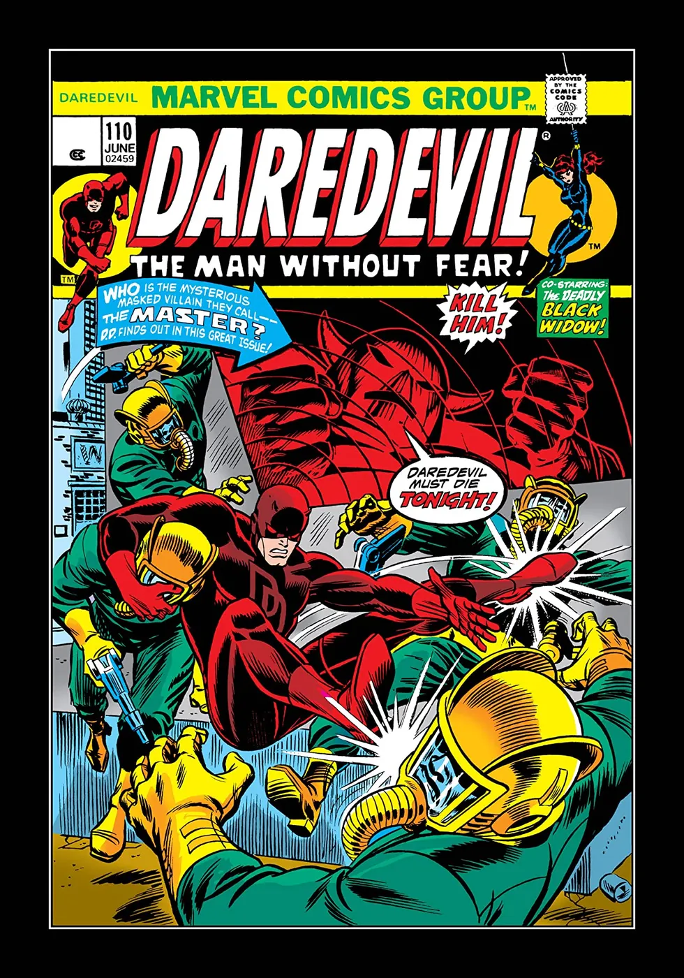 Cover of Daredevil #110