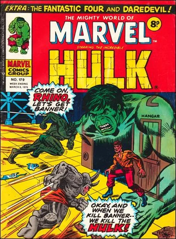 Cover of The Mighty World of Marvel #179