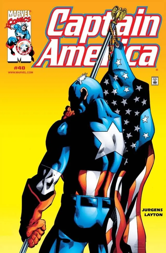 Cover of Captain America #40