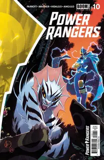 Cover of Power Rangers #10