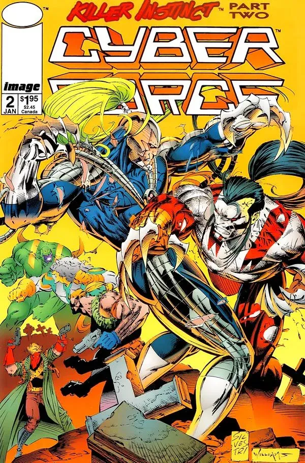 Cover of Cyberforce #2
