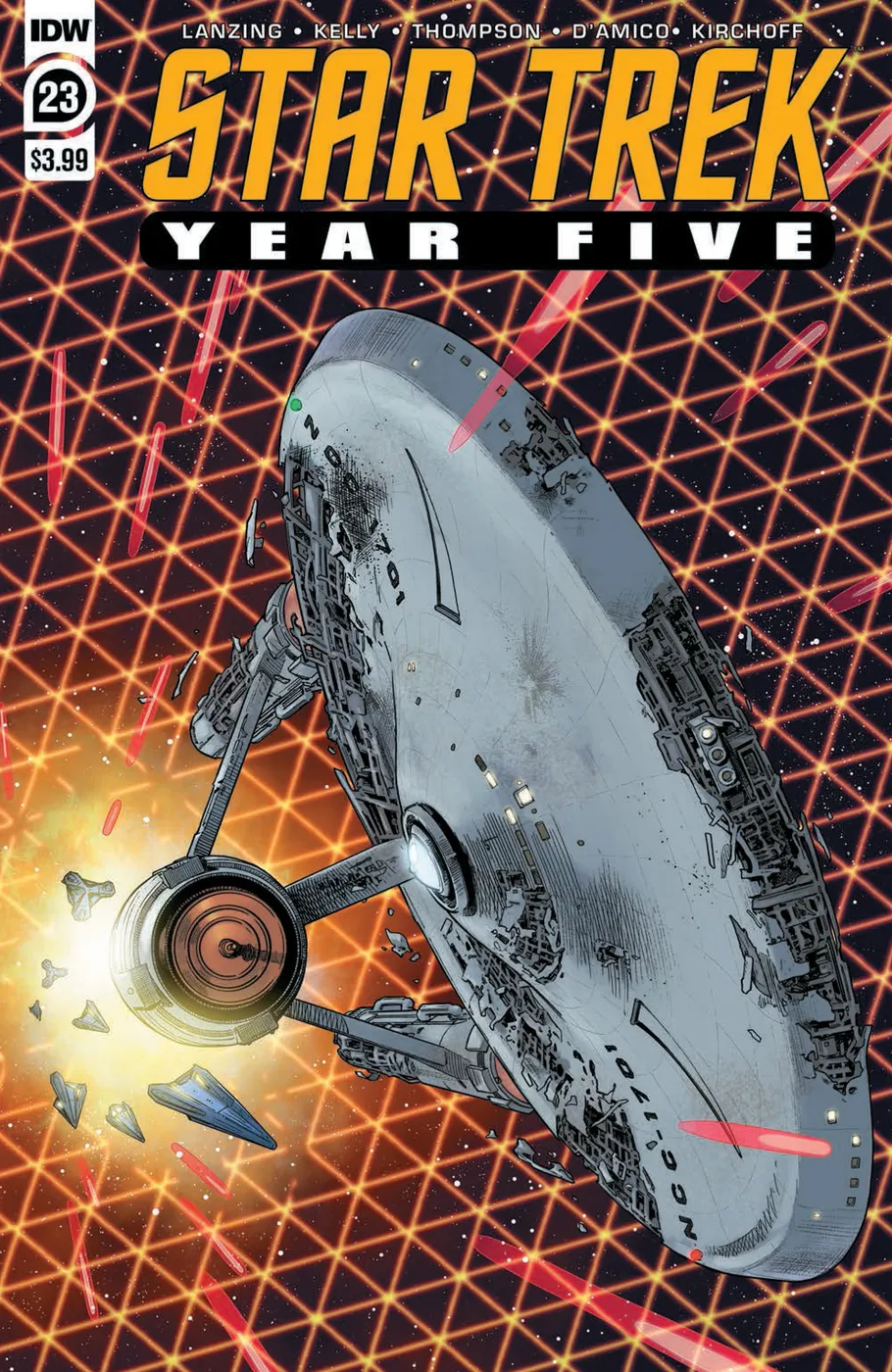 Cover of Star Trek: Year Five #23