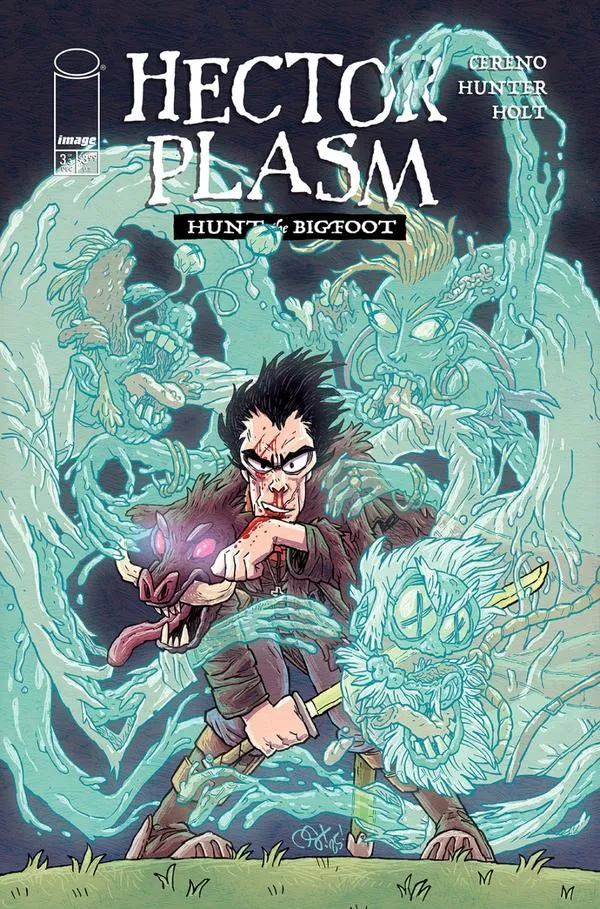 Cover of Hector Plasm: Hunt the Bigfoot #3