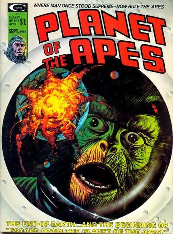 Cover of Planet of the Apes #12